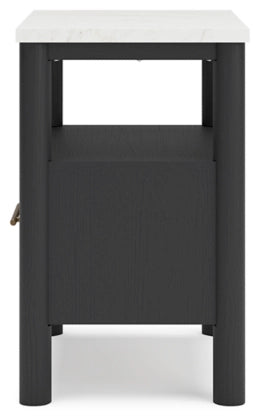 Cadmori King Size Upholstered Panel Bed Frame with 2 Nightstands - Modern Bedroom Set for Luxurious Master Suite Decor