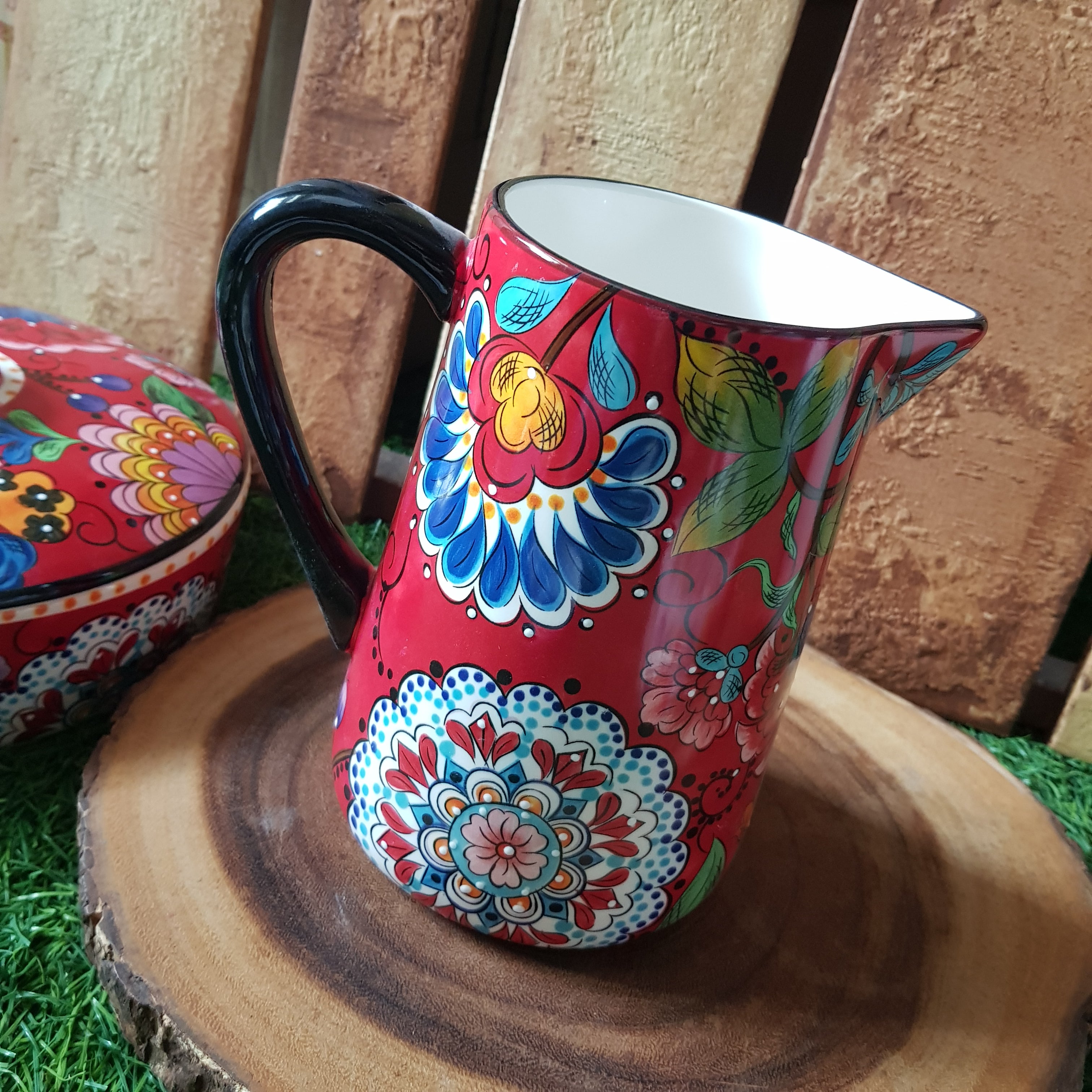 Blue Talavera Pitcher 2L