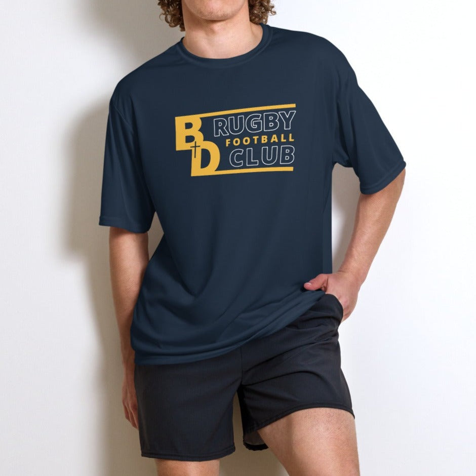 Bishop Dwenger RFC Performance T-Shirt - Breathable & Moisture-Wicking Athletic Shirt for Rugby Training & Sports - Perfect for Team Uniforms, Gym Workouts & Fan Apparel