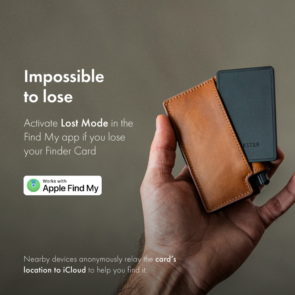 Apple Find My Compatible Finder Card - Bluetooth Tracker for Keys, Wallet & Bags | Never Lose Your Essentials Again | Perfect for Travel, Work & Daily Use