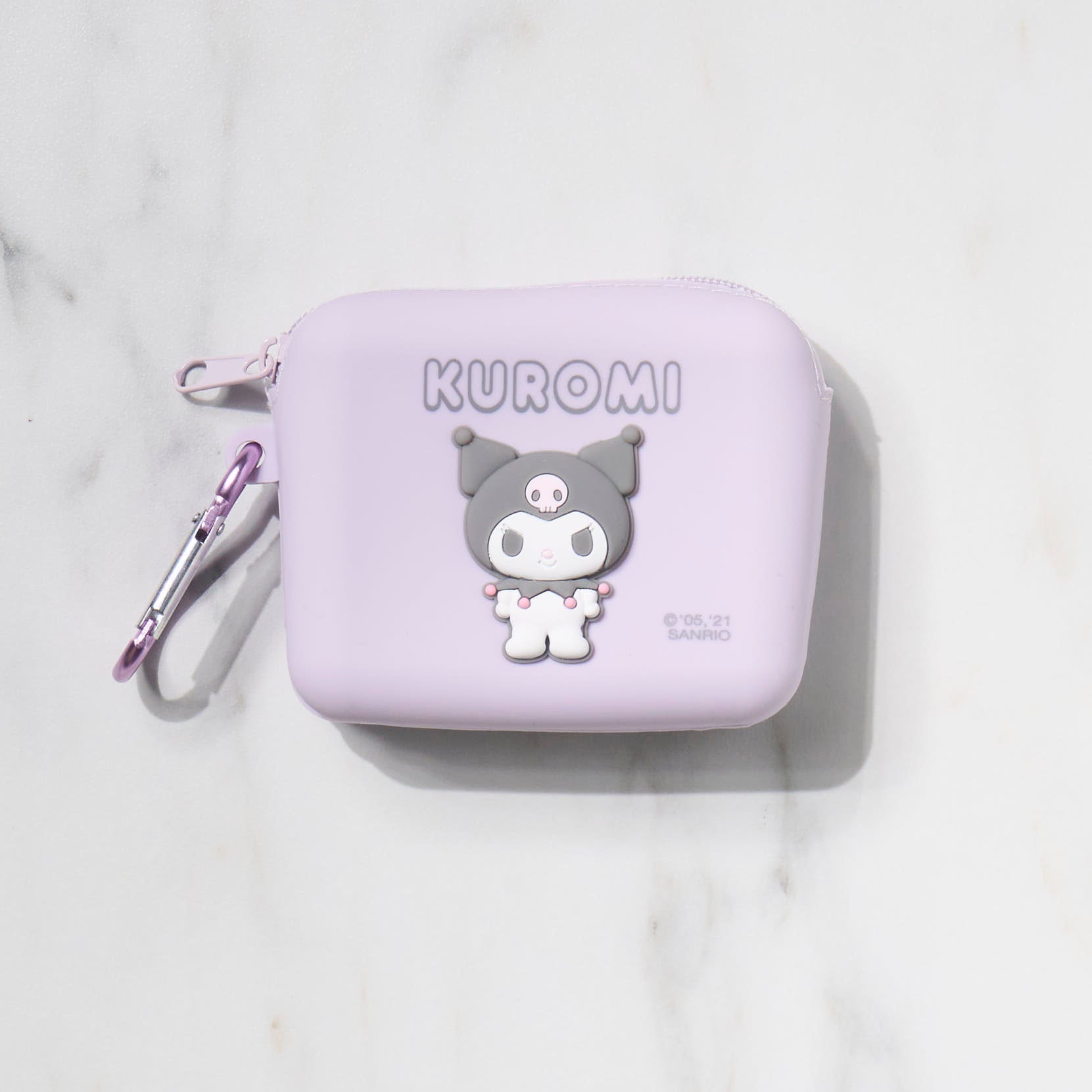 Mini Silicone Pouch with Sanrio Characters - Cute Kawaii Makeup Bag for Travel, Cosmetics & Accessories Storage | Perfect Gift for Girls & Teens