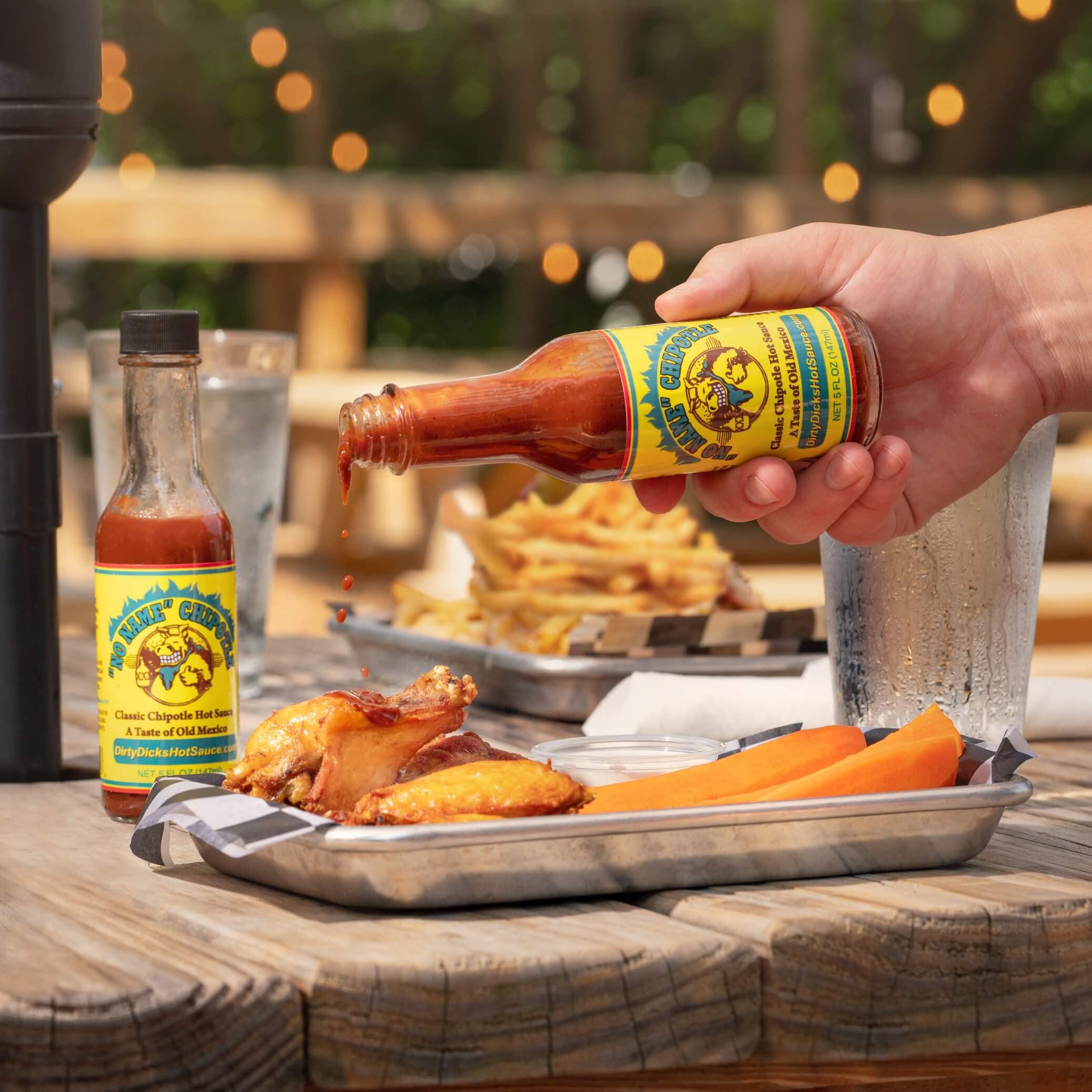 Dirty Dicks Caribbean Dream Hot Sauce 5oz - Barbados Mustard-Based Hot Sauce with Fresh Fruit & Spices - Perfect for Grilling, BBQ & Seafood Dishes - Pack of 1