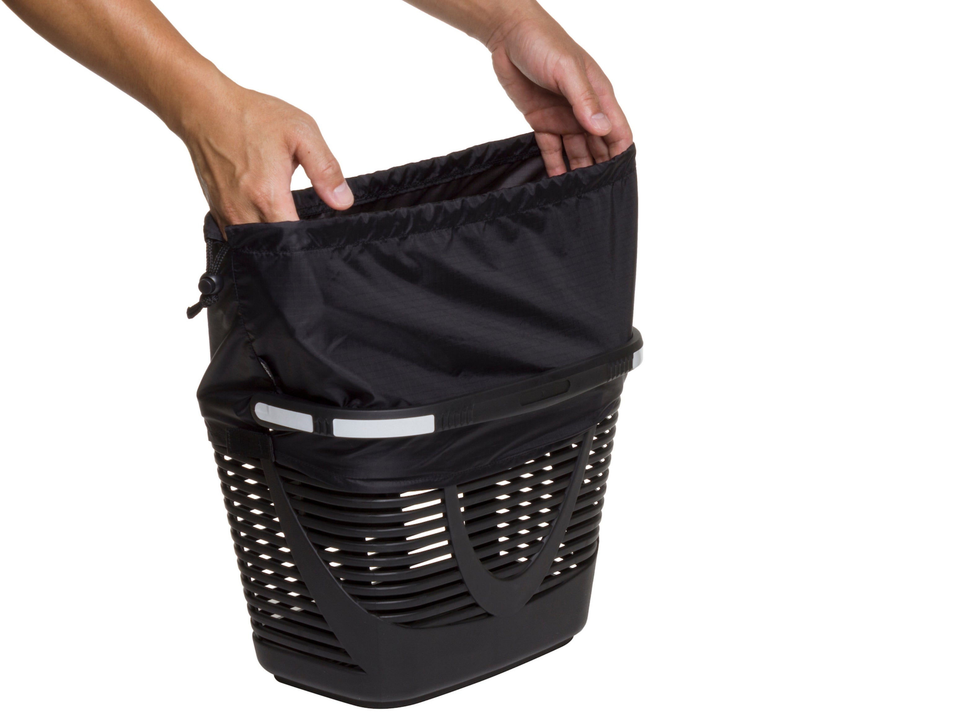 Tern Hold 'Em Bike Basket - Durable Front or Rear Bicycle Basket for Commuting, Shopping & Outdoor Adventures - Perfect for Urban Cycling, Groceries & Picnics
