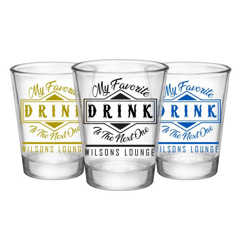 Customizable Clear Shot Glass - 1.75 oz Personalized Barware for Parties, Weddings & Gifts | Perfect for Whiskey, Tequila & Cocktails