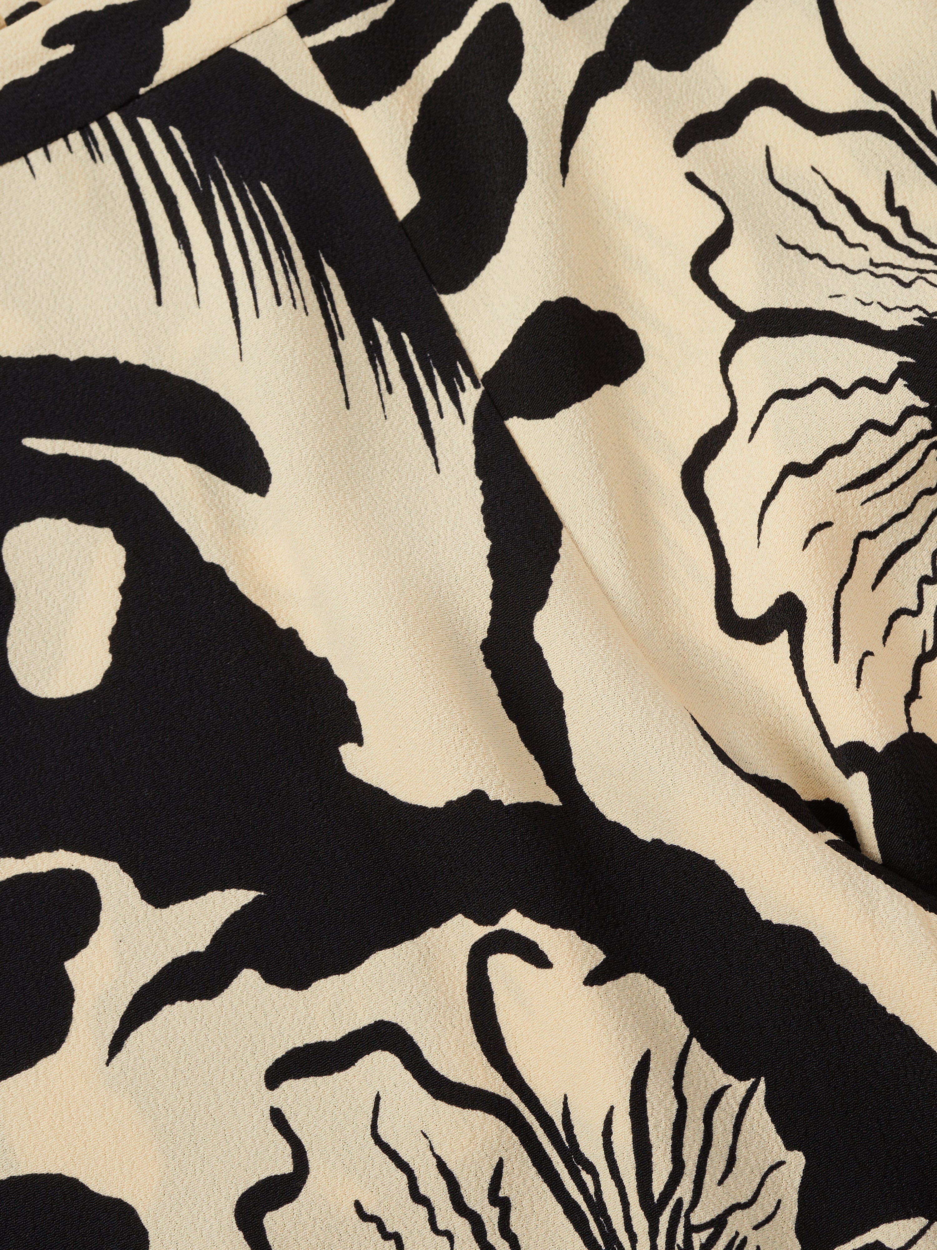 Stylish Floral Palazzo Pants for Women | Monochrome Print | Comfortable & Trendy Wide Leg Trousers for Casual Wear, Beach, and Summer Outfits
