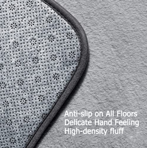 Premium Soft Acoustic Foam Rug - 3D Soundproofing Plush Carpet for Living Room, Bedroom & Kids Playroom | Non-Slip Shaggy Texture | 5'3