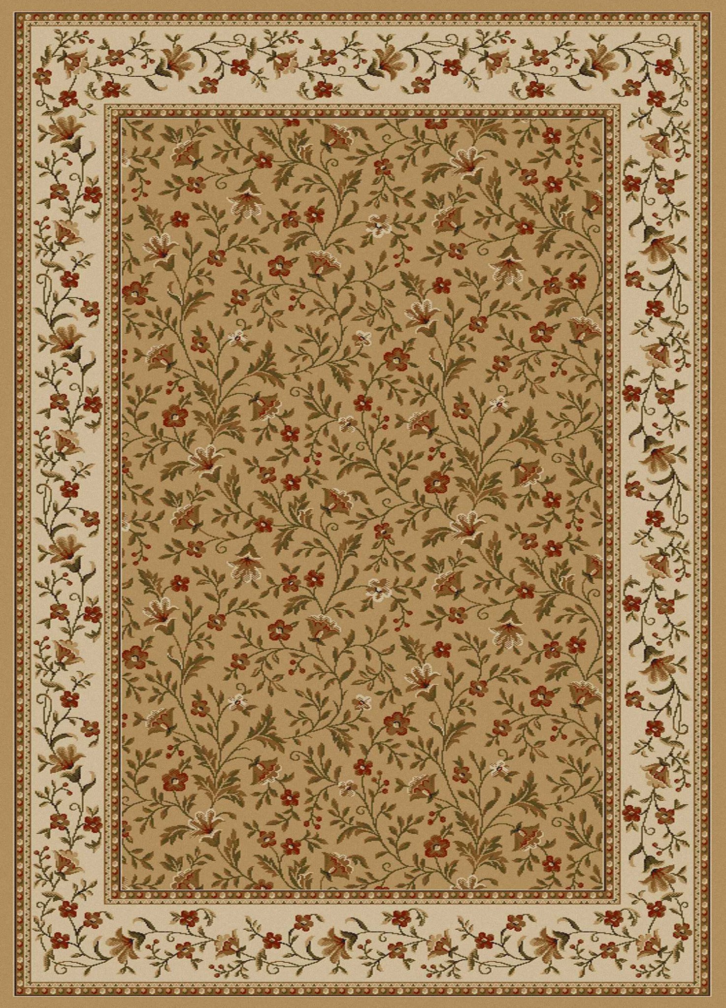 Radici 1593 COMO Handmade Vintage Area Rug - 5'3