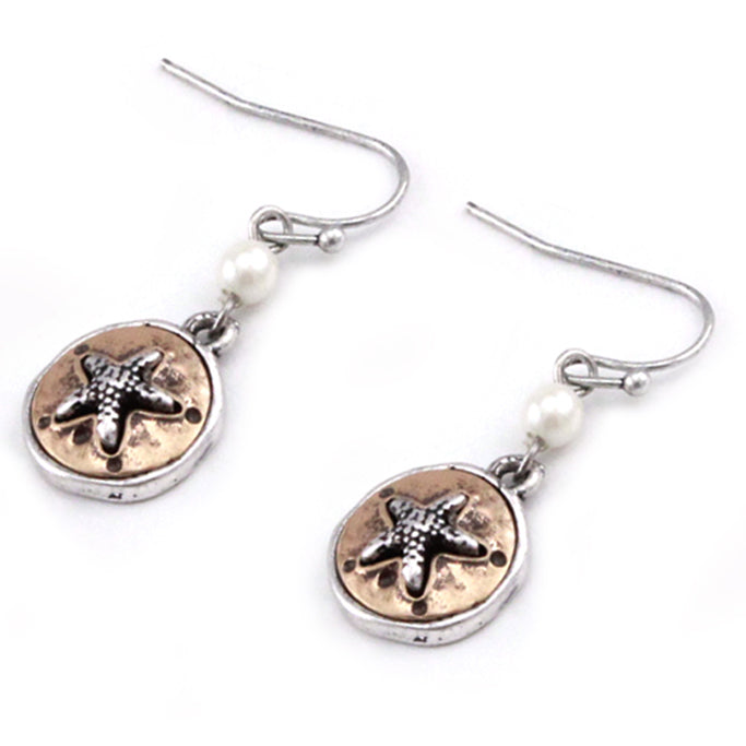 Starfish Earrings for Women - Dainty Gold & Silver Stud Earrings | Perfect for Beach Vacations, Summer Outfits, and Gift Giving