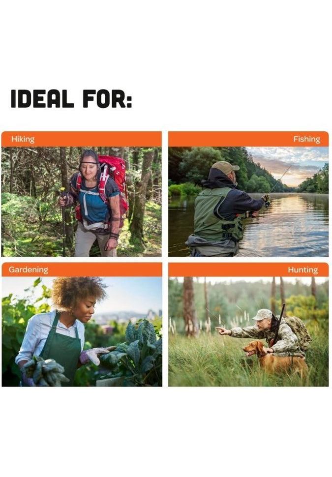 Ben's® InvisiNet Bug Jacket & Mitts - Lightweight Mosquito Protection for Outdoor Activities | Hiking, Camping, Gardening & Fishing Gear