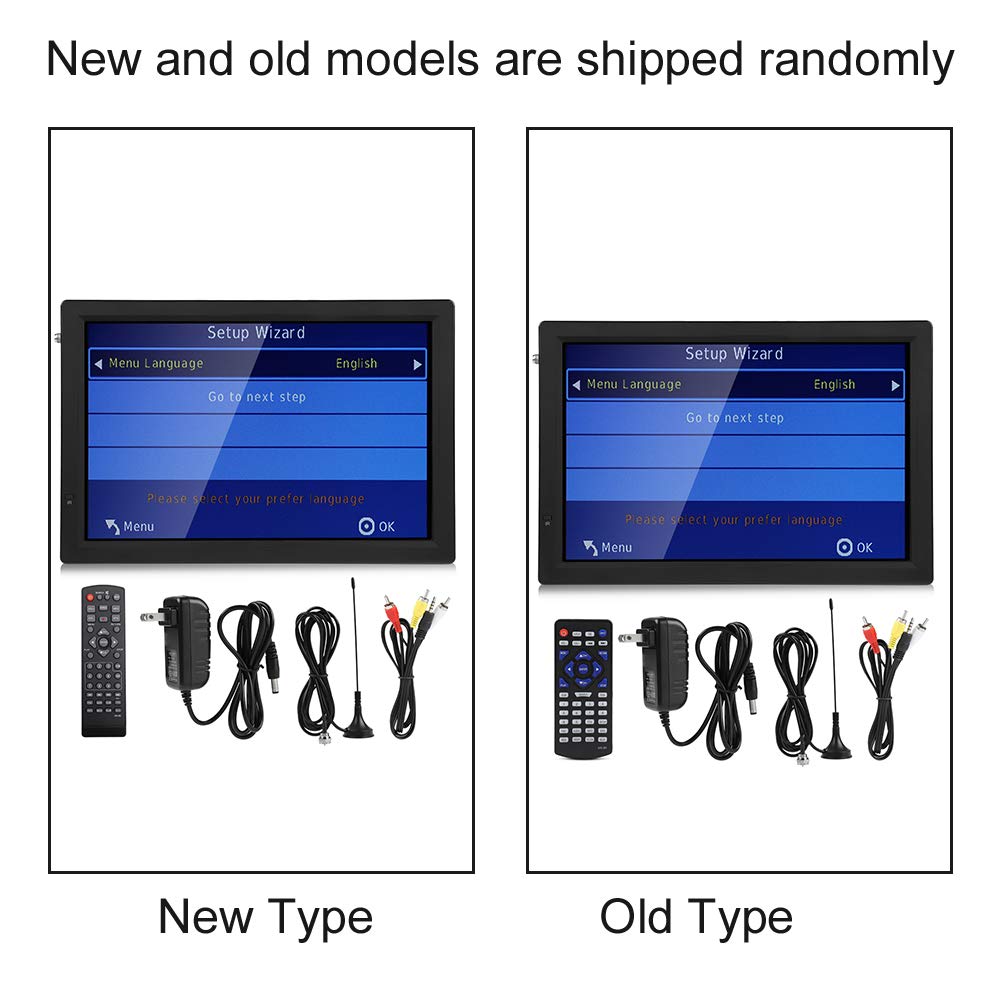 14 Inch Mini HD Digital TV - Portable LCD Monitor for Home, Car, RV, and Office | Perfect for Travel, Camping, and Small Spaces