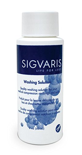 Sigvaris 586W985 Compression Garment Washing Solution Liquid - Gentle Detergent for Medical Socks & Stockings - Ideal for Daily Care & Maintenance