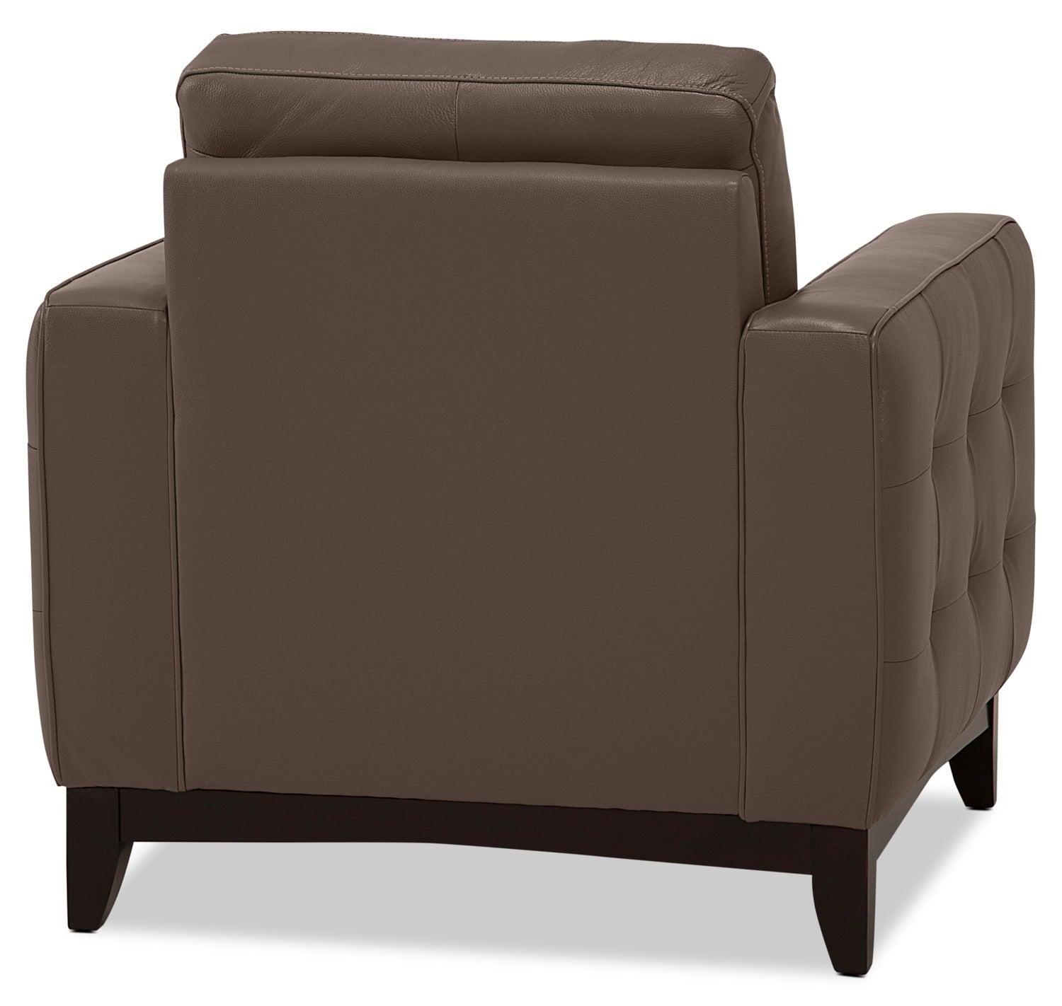 Alexi Chair in Pewter - Modern Accent Chair for Living Room, Bedroom, or Office - Stylish Home Decor & Comfortable Seating