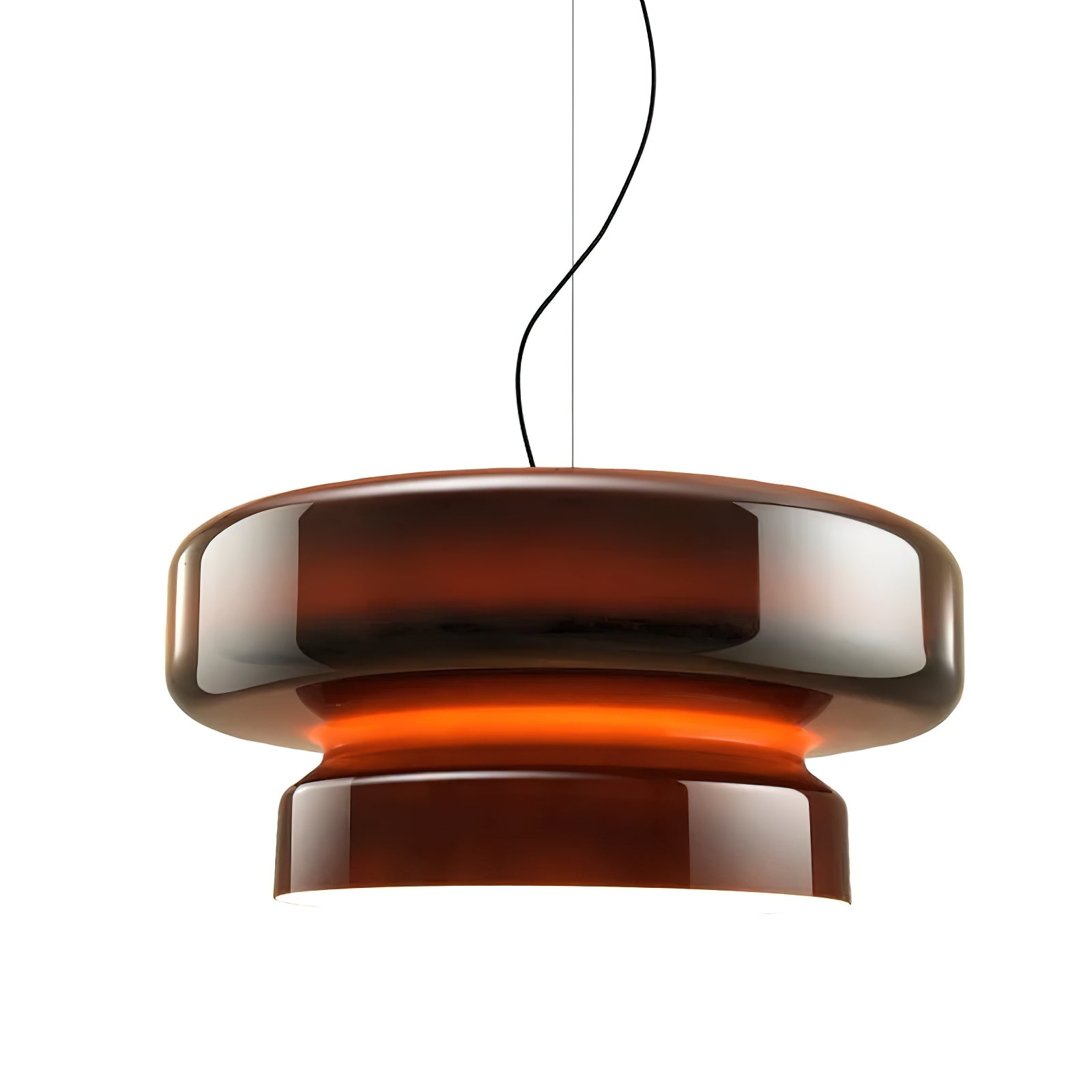 Bohemian Pendant Lamp - Handmade Rattan Hanging Light Fixture for Living Room, Bedroom, or Dining Room Decor