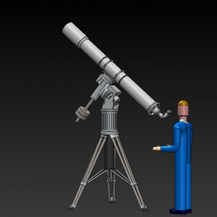 APO200FL F/11 Telescope - High Performance Apochromatic Refractor for Astrophotography & Stargazing - Perfect for Astronomy Enthusiasts & Night Sky Observation