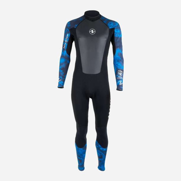 Aqualung Women's Hydroflex 3mm Neoprene Wetsuit for Scuba Diving, Snorkeling & Water Sports - Warm & Flexible Full Body Swimsuit
