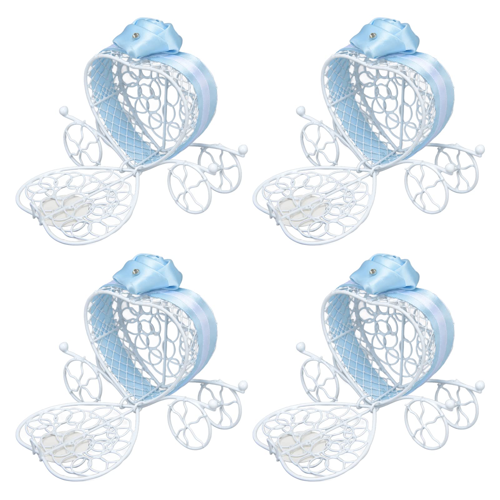 Valentine's Candy Gift Box - 4PCS Blue for Party & Festival Decor