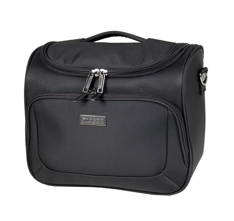 Tosca TCA607 Oakmont Beauty Case - Black Travel Makeup Organizer for Women | Perfect for Travel, Home & Salon Use
