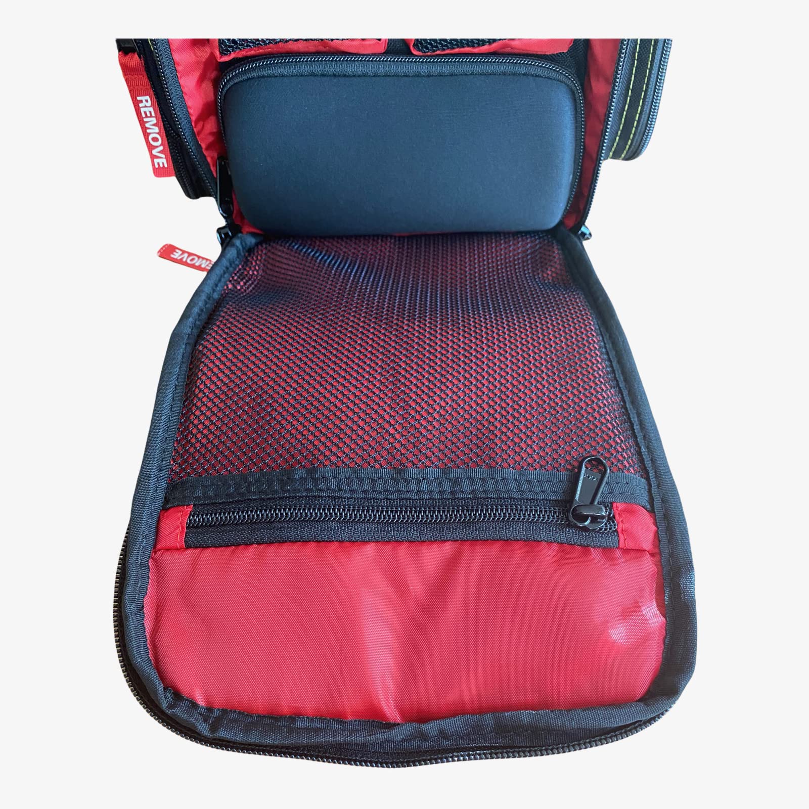 **Top Gun Style Aeronavale Pilot Bag - Padded Flight Bag with Multiple Pockets, Integrated Sunglasses Hardcase, Waterproof & Durable Aviation Bag for Pilots - Perfect for Flight Training, Travel & Airshows**