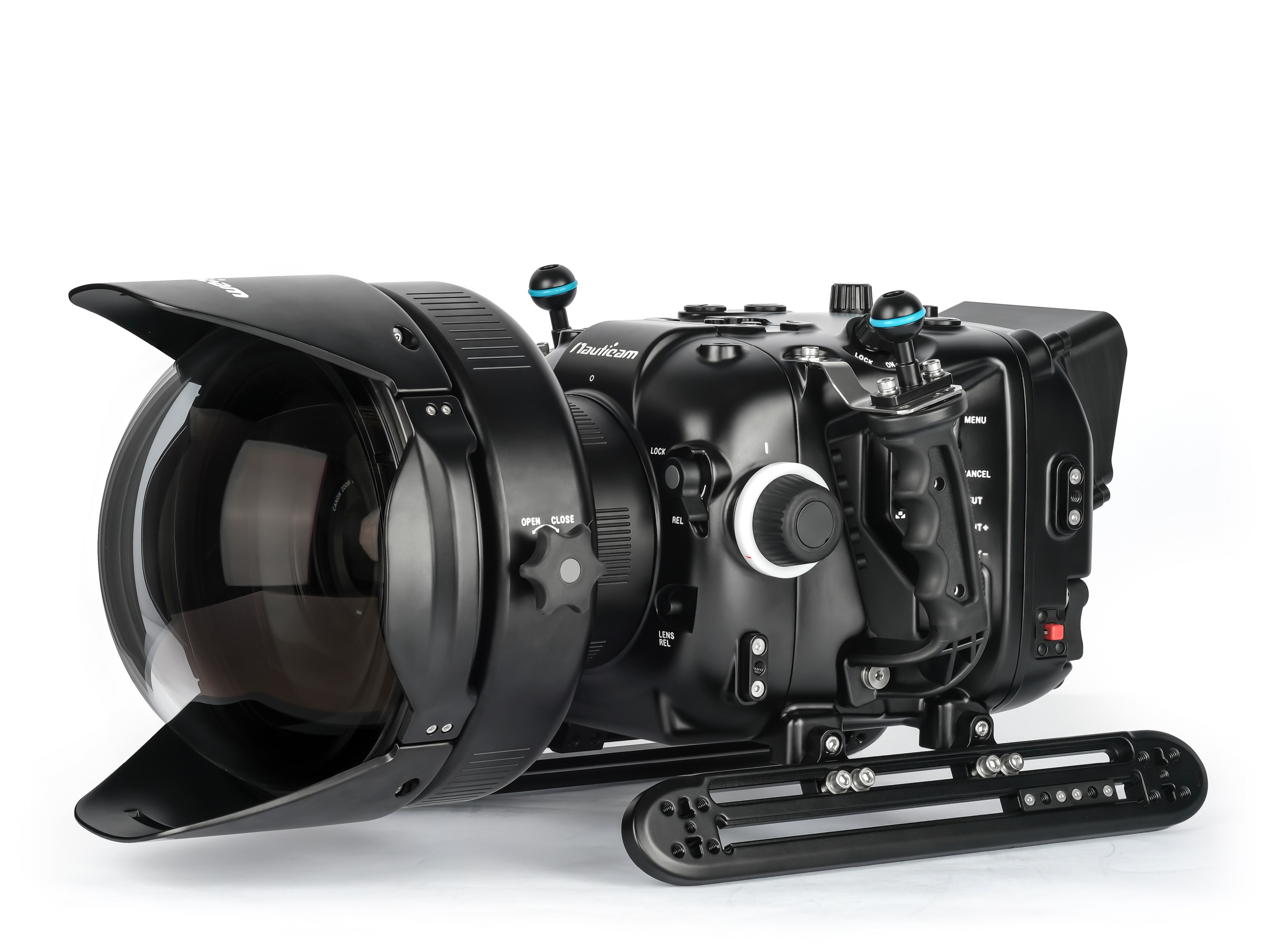 Nauticam NA C500II Underwater Housing for Canon EOS C300III/C500II Camera System with N120 Port - Professional 4K Video Shooting for Scuba Diving & Marine Photography
