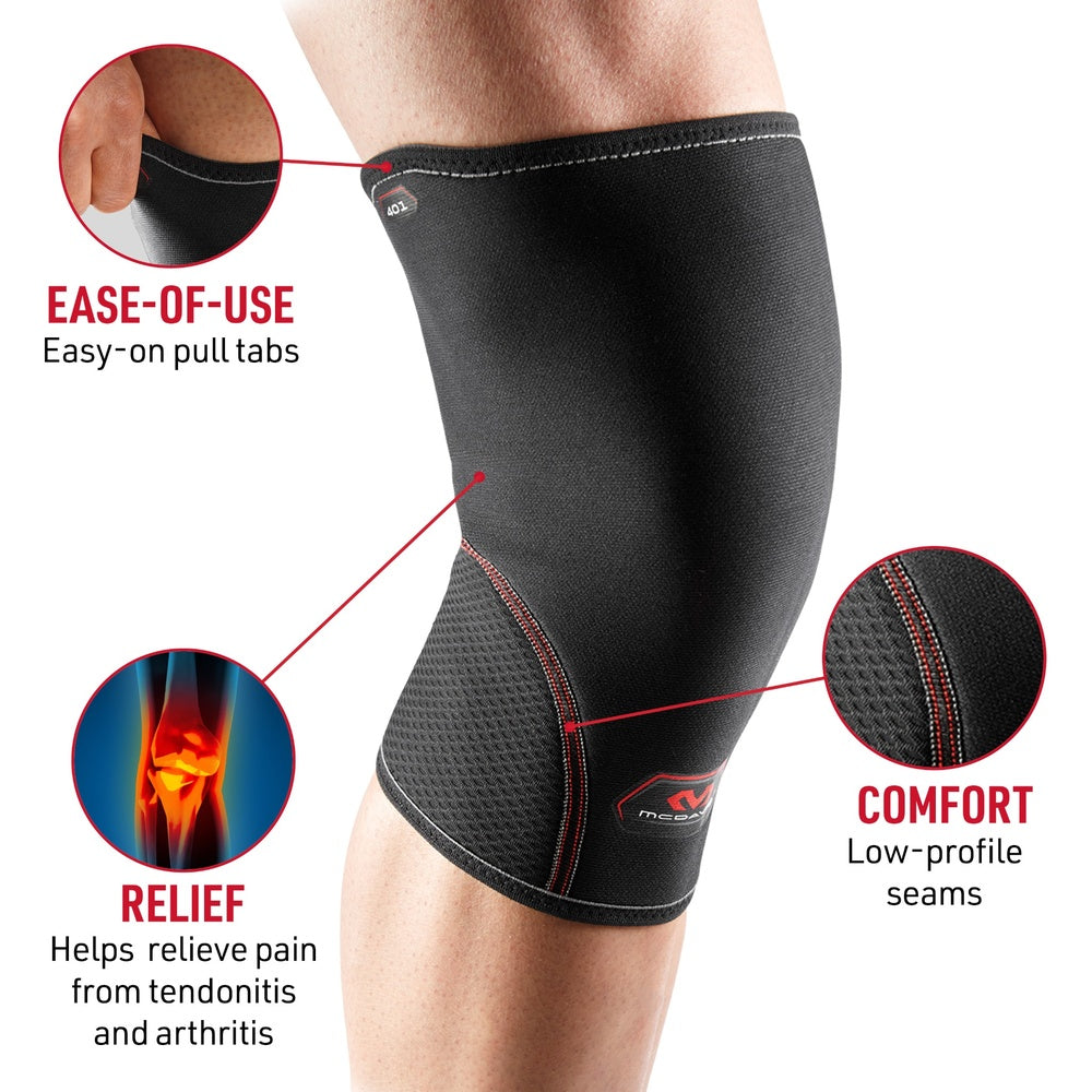 Best Knee Sleeves for Support & Pain Relief - Compression Sleeve for Running, Workouts & Arthritis - Breathable Neoprene Knee Brace for Men & Women - Ideal for Gym, Sports & Daily Activities