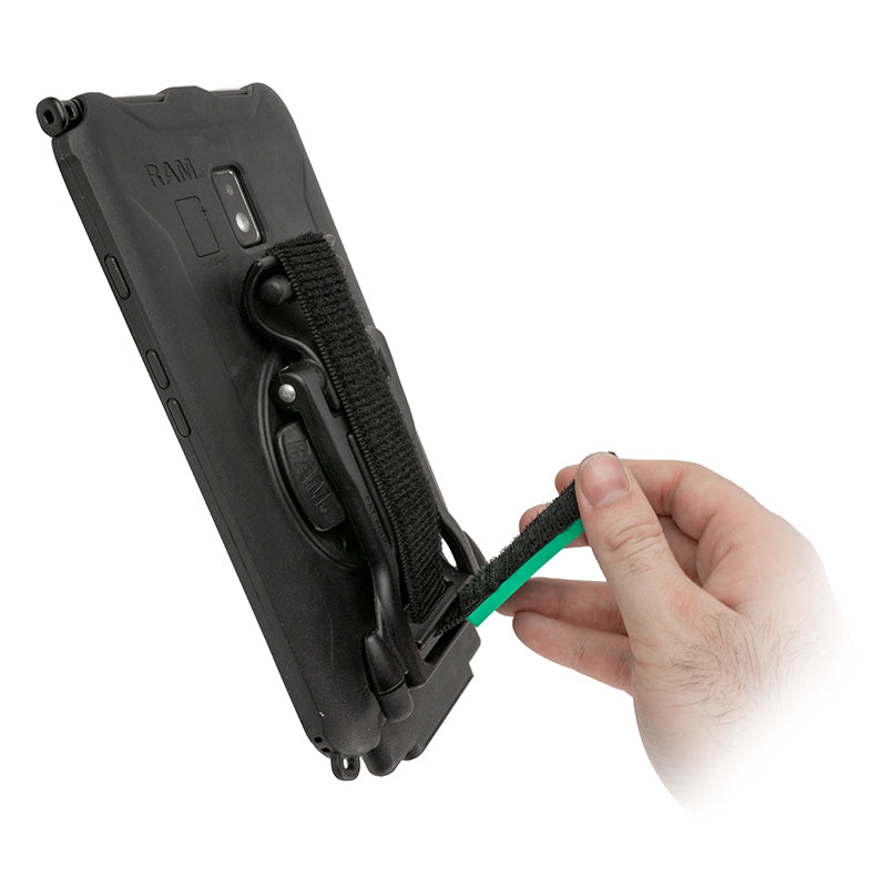 GDS® Hand Stand Magnetic Hand Strap & Kickstand for Tablets - RAM GDS HS1MU - Perfect for Reading, Gaming & Hands-Free Viewing