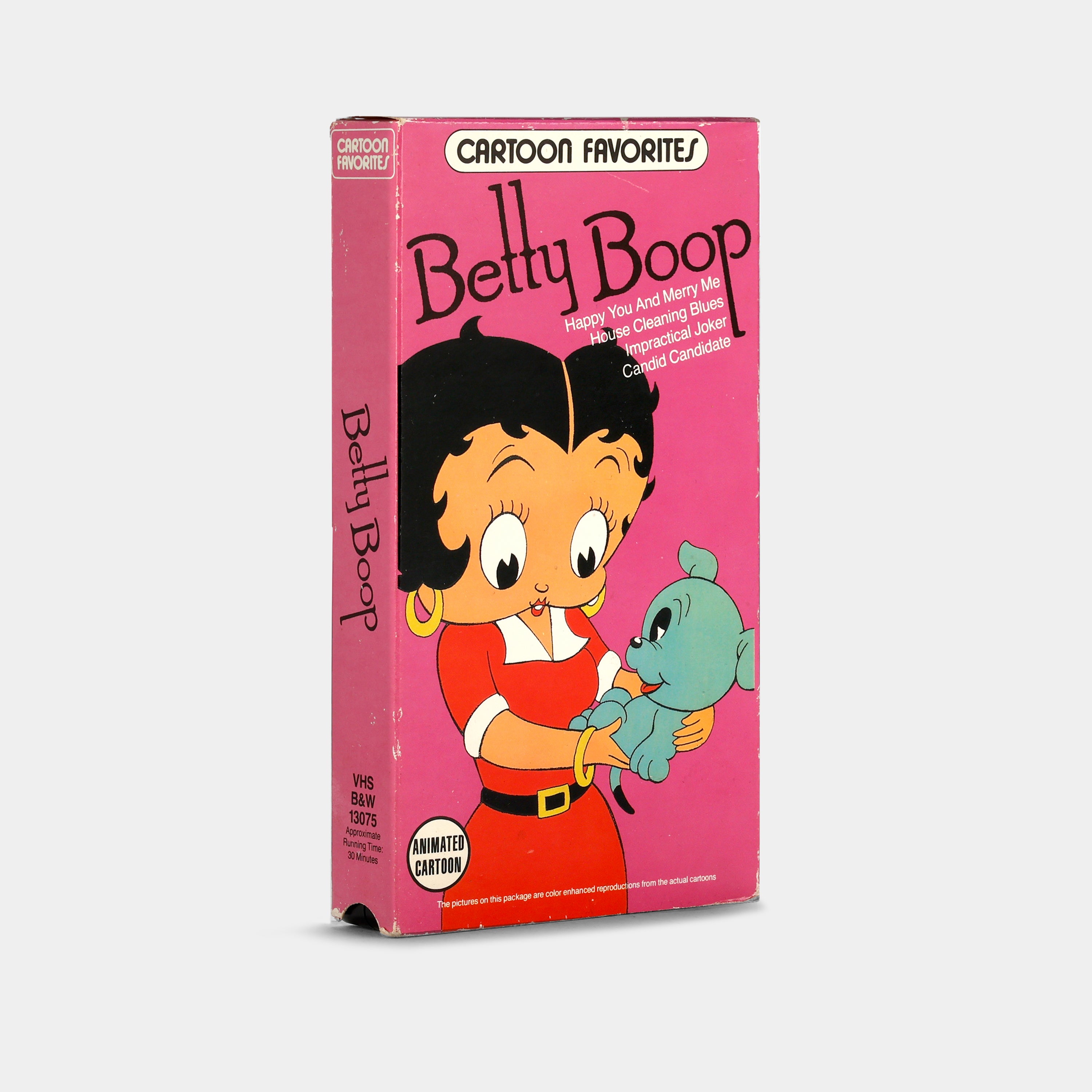 Vintage Betty Boop Cartoon VHS Tape Collection - Classic Animation for Kids & Adults - Perfect for Retro Movie Nights, Birthday Gifts & Nostalgic Collectors