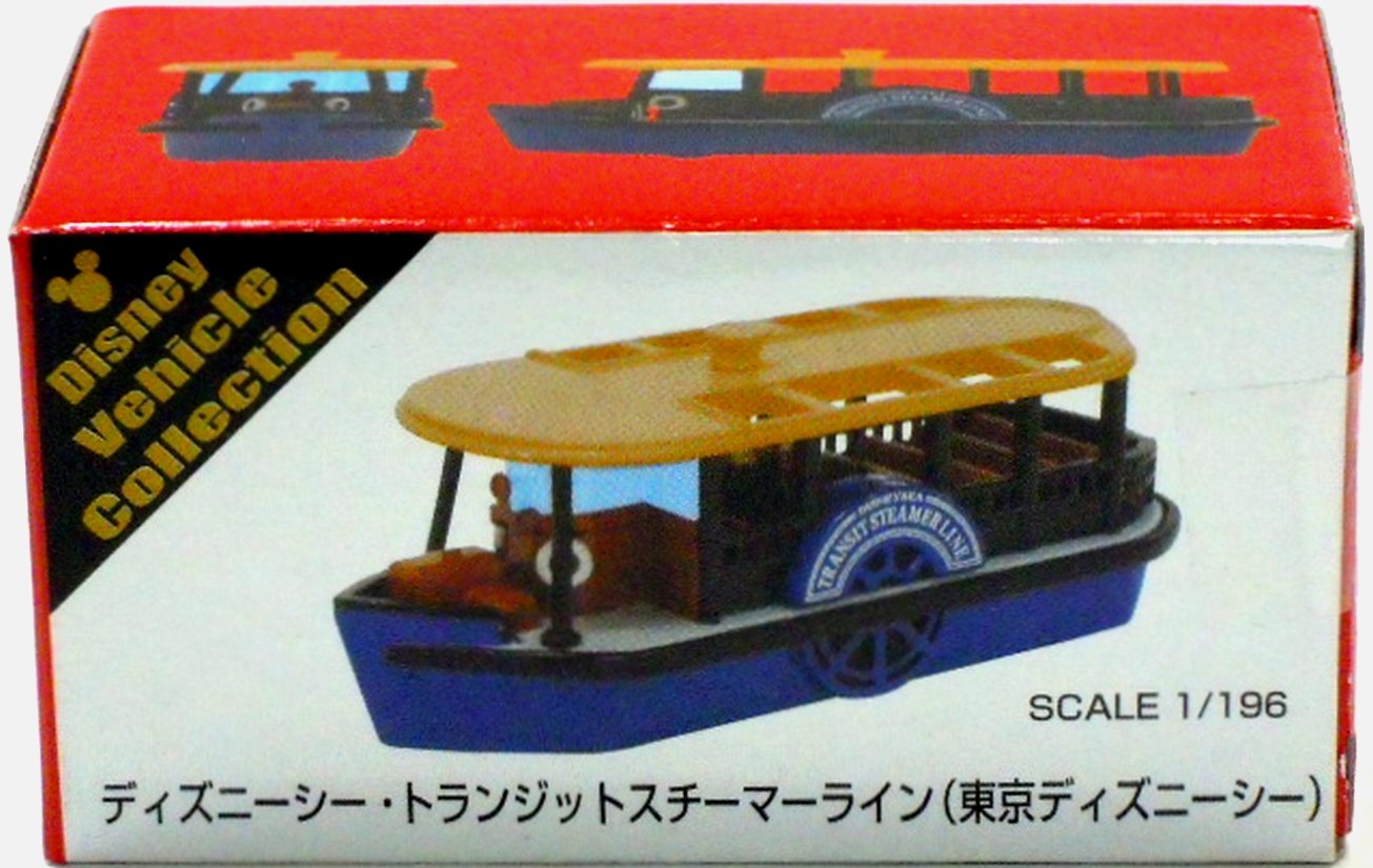 TOMICA Tokyo Disney Resort Transit Steamer Line TDR Disney Vehicle Collection - Authentic Die-Cast Model Car for Disney Fans & Collectors | Perfect for Display, Gifts, and Disney Theme Park Enthusiasts