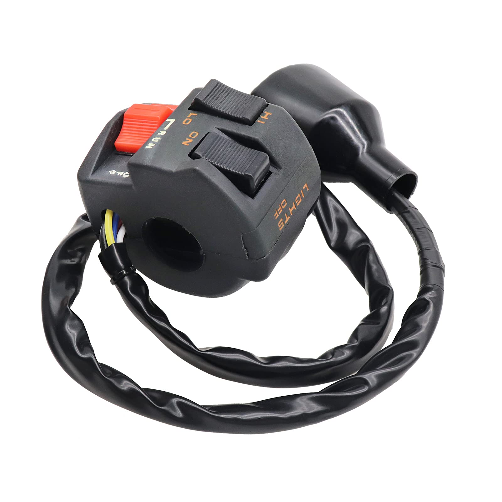 Honda ATC250R ATC 250R 1983-1986 Left Hand Start Light Kill Switch Replacement Part 35200-HA2-674 - Compatible with Dirt Bikes & ATVs for Off-Road Riding & Racing