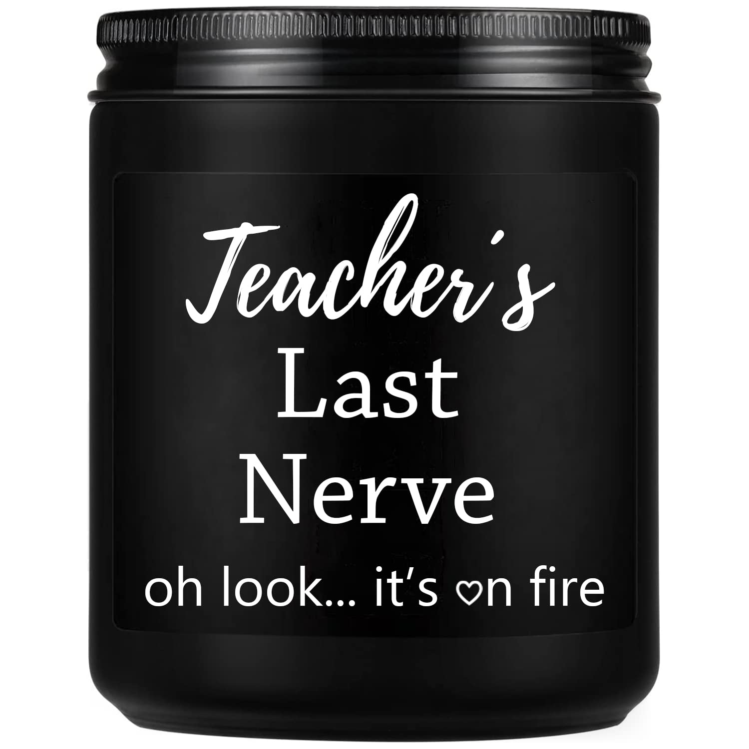 Best Personalized Teacher Gifts - Funny Custom Candles for Graduation, Retirement, Thanksgiving, Birthday & Christmas | Thoughtful Present for Educators, Appreciation Gifts for Classrooms, School Staff