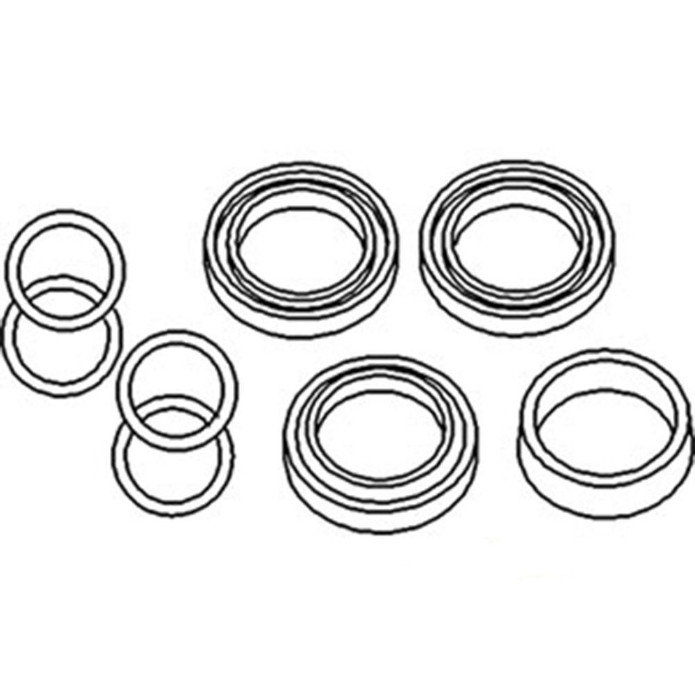 RAParts 707-99-58110 New Komatsu Excavator Seal Kit - Compatible with PC300-5, PC300LC-5, PC300-6, PC340-6K Models | Heavy-Duty Hydraulic Seal Replacement for Construction Equipment Maintenance