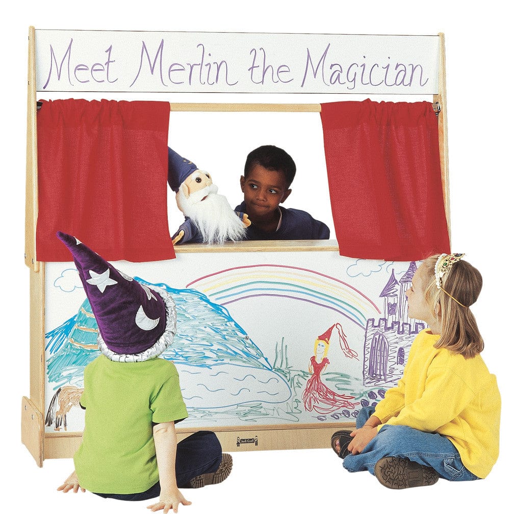 Jonti Craft Imagination Station with Write & Wipe Panel - Kids Learning & Creativity Table for Home, Classroom & Daycare Use