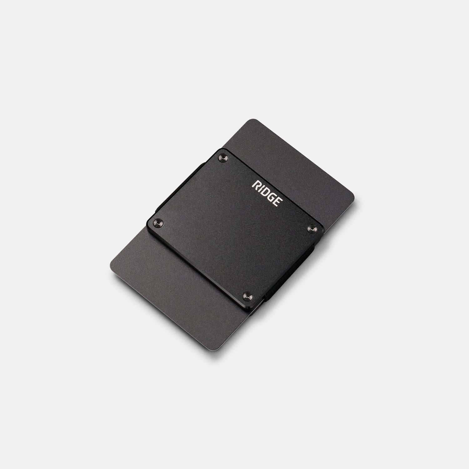 The Ridge Lite Slim Minimalist Wallet - Royal Black RFID Blocking for Men | Perfect for Travel, Everyday Carry & Secure Card Storage