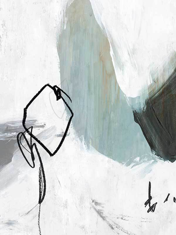 Defined II Canvas Art Print - Modern Abstract Wall Decor for Living Room, Bedroom & Office - Perfect for Home & Office Decor
