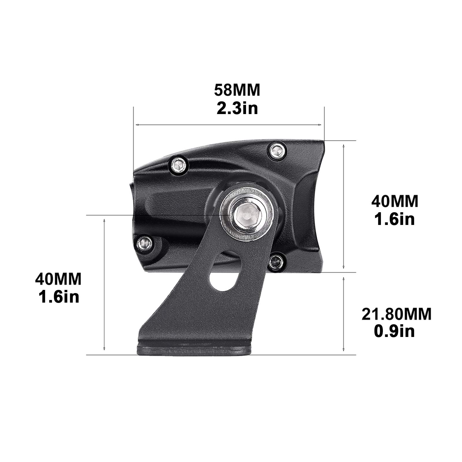 XKGLOW 20-Inch 2nd Generation Razor Light - High Beam, Driving, Fog & Strobe Combo with Wire & Switch - Perfect for Off-Road, Trucks & Emergency Vehicles
