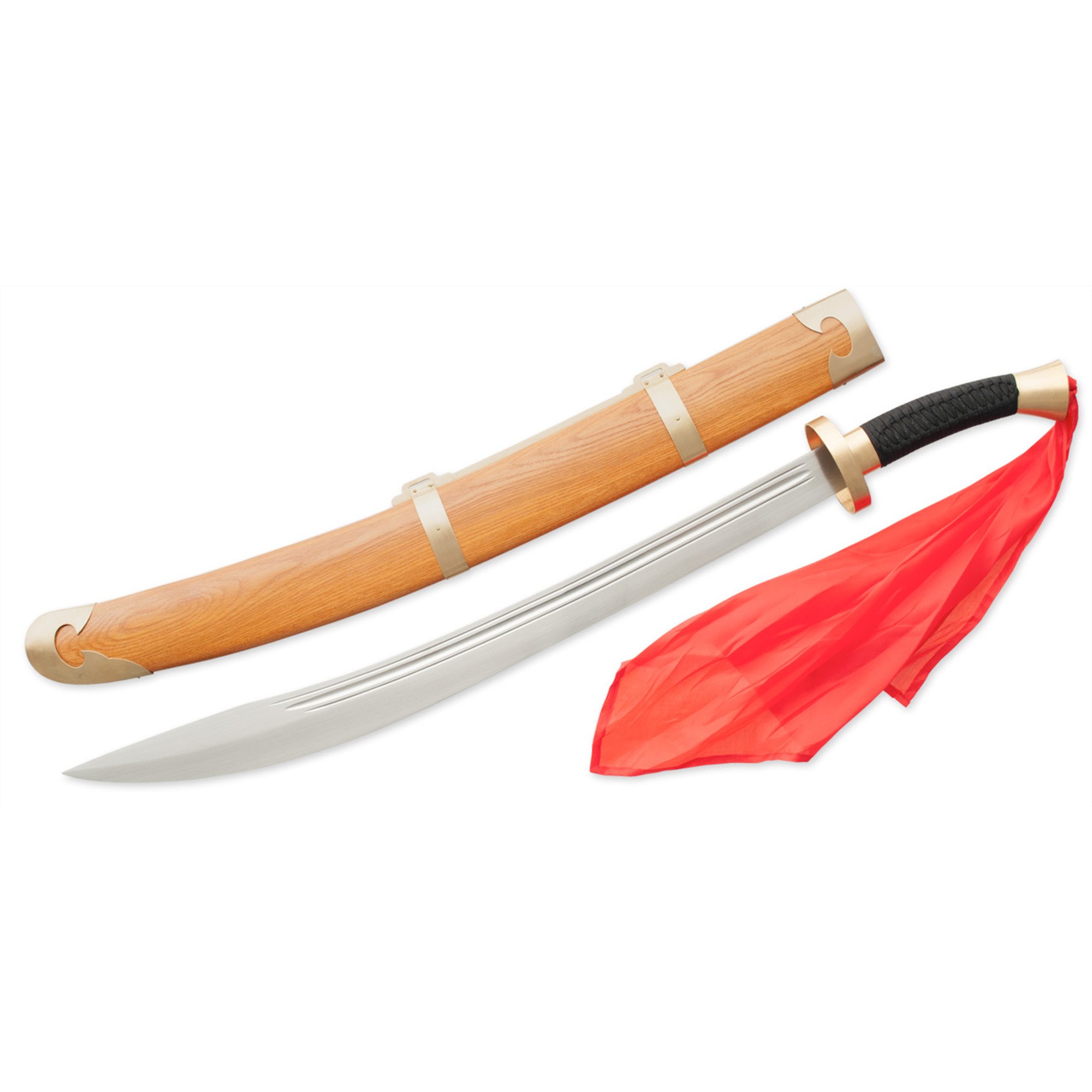 CAS Iberia Ox-Tail Dao Hunting Knife - High Carbon Steel Blade, Wood Handle for Outdoor Survival, Camping & Bushcraft | Hunting Accessories & Tactical Gear