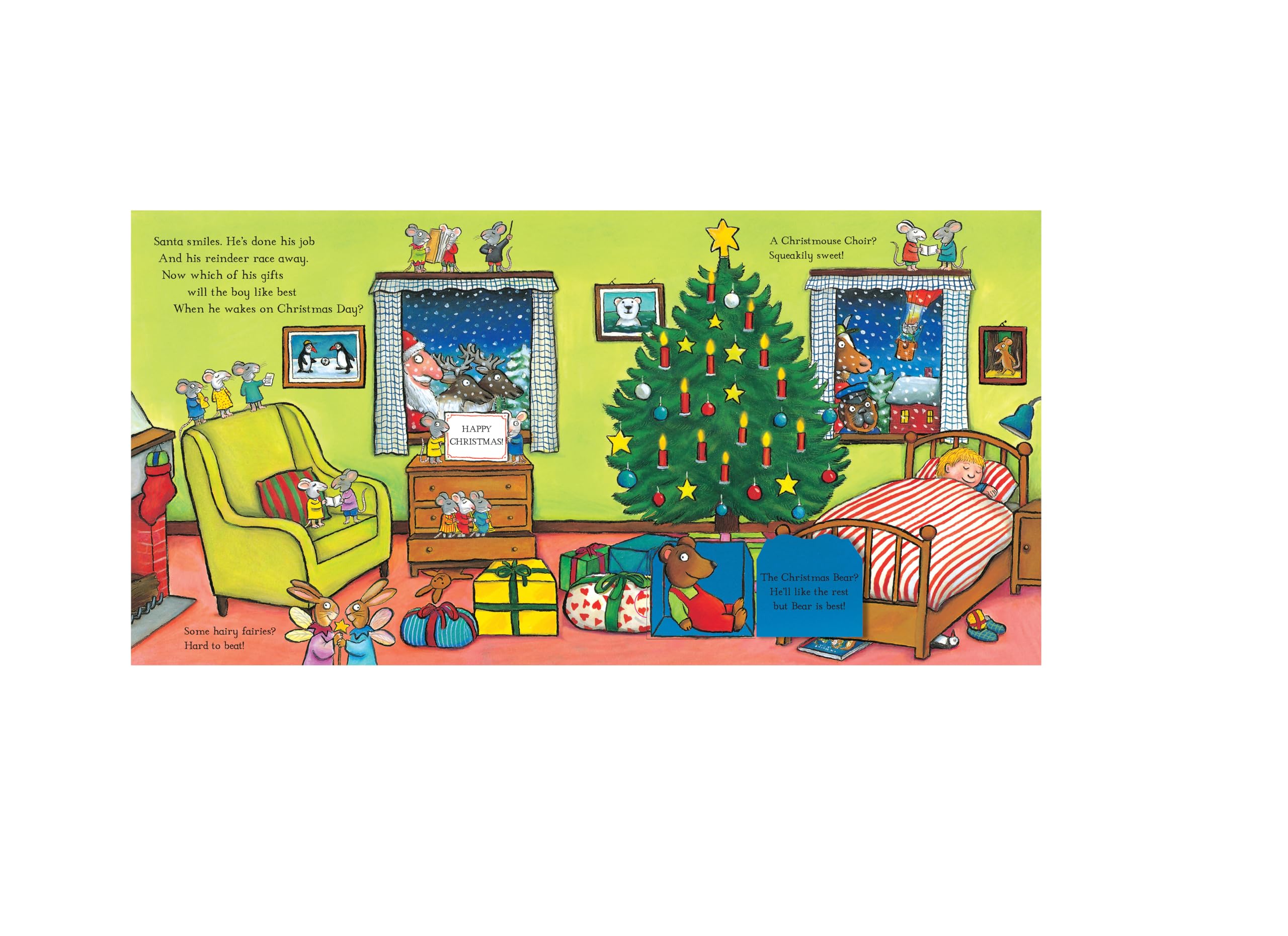 The Christmas Bear: A Fun Festive Lift-the-Flap Storybook for Kids (Tom and Bear Series Book 2) - Perfect for Holiday Reading & Family Storytime