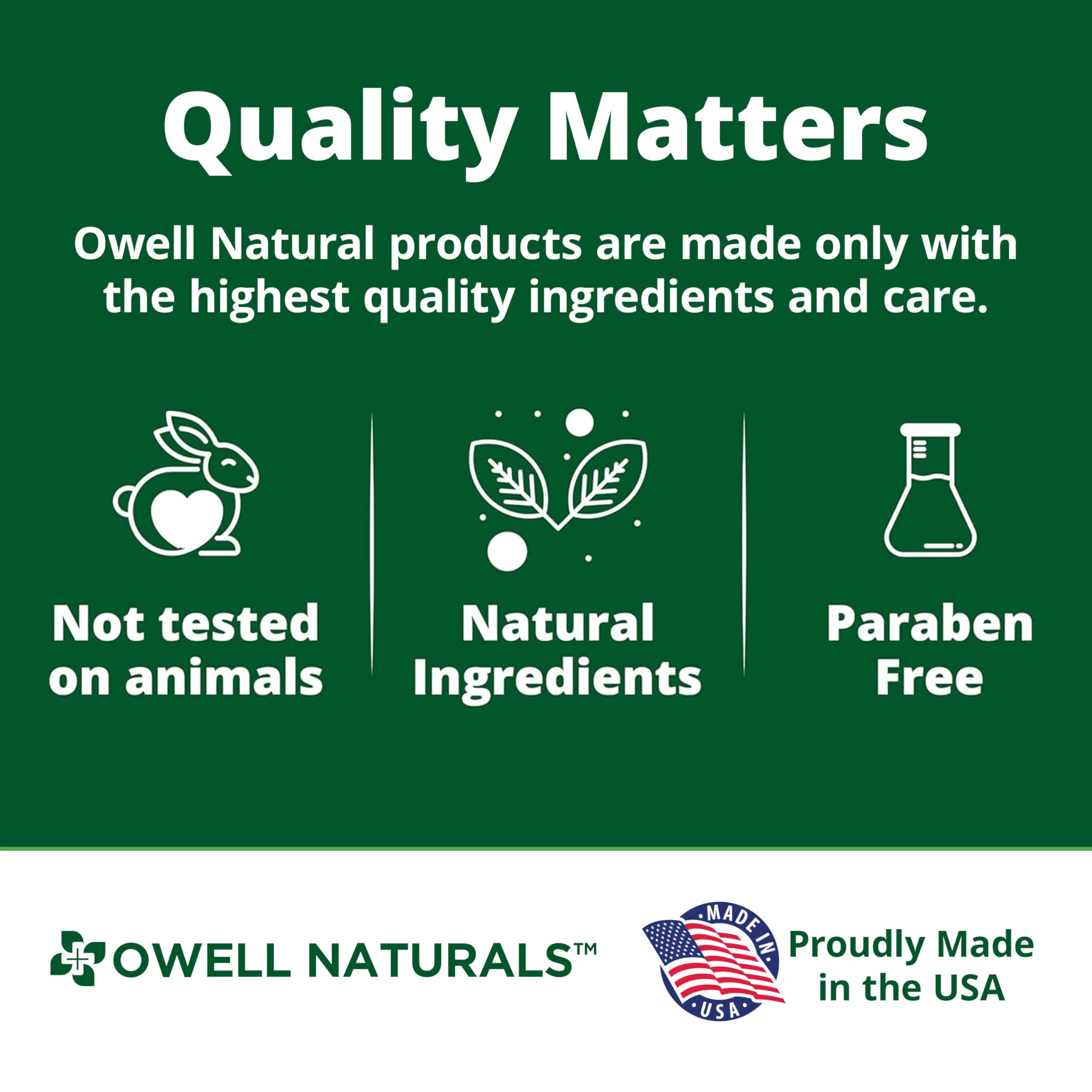 OWELL NATURALS Fast-Acting Arthritis Pain Relief Cream - Deep Penetrating Joint & Muscle Support for Back, Knee, Hands, Feet, Shoulders | Non-Greasy Formula with Natural Ingredients | 3.5 oz | Perfect for Active Lifestyles, Post-Workout Recovery & Daily Comfort