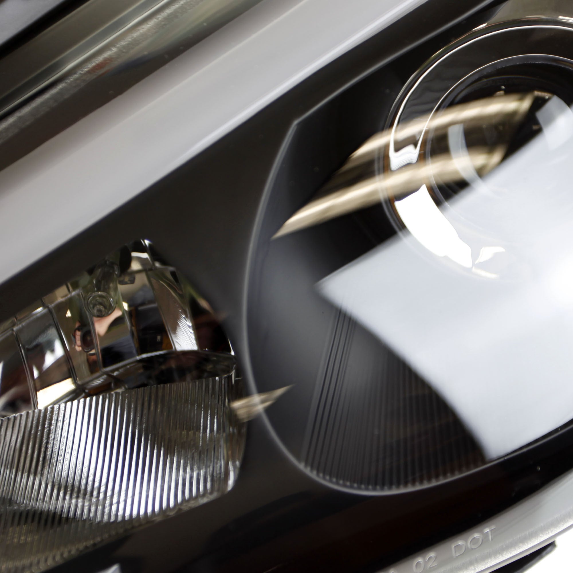 Spec D Tuning Replacement Headlights for 2008-2014 Subaru WRX - High Performance LED Projector Headlamps with Halo DRL - Perfect for Night Driving & Car Upgrades