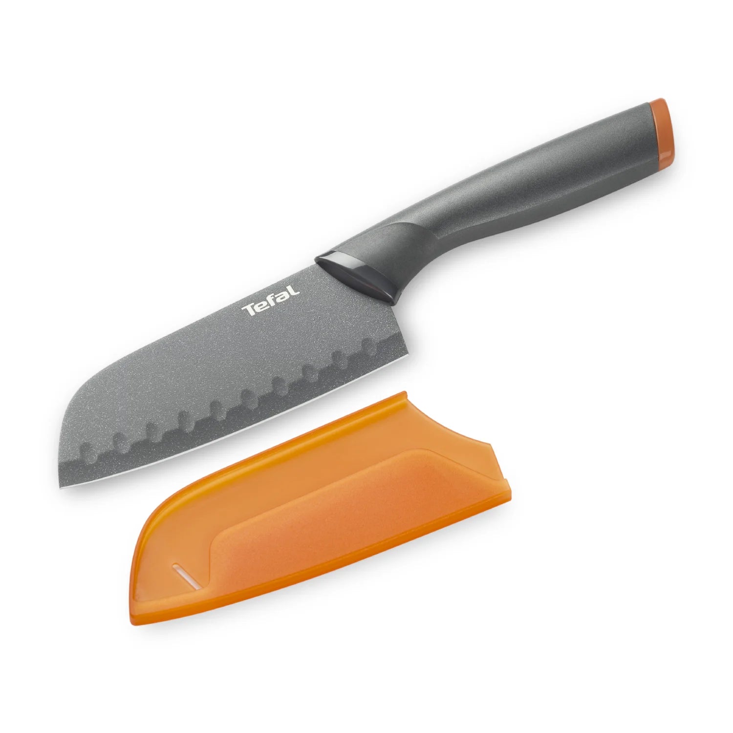 Tefal Fresh Kitchen 12cm Santoku Knife - Premium Non-Stick Stainless Steel Blade for Precision Cutting - Perfect for Slicing, Dicing & Chopping Vegetables, Meat & Fish - K1220104