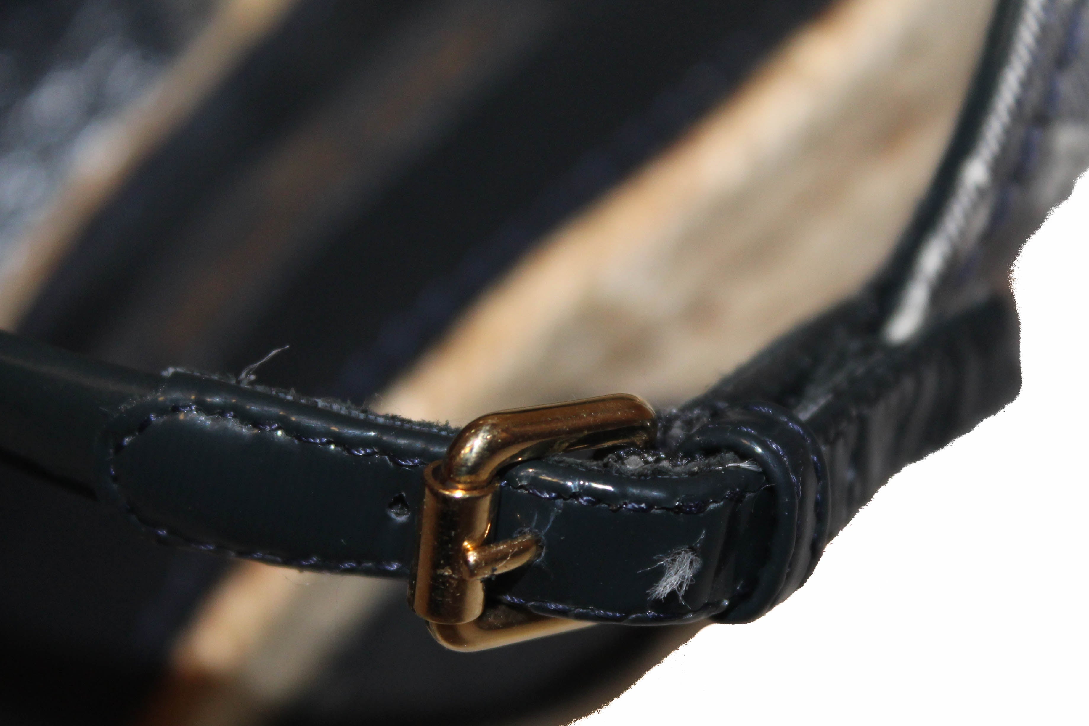 Authentic Louis Vuitton Navy Blue Monogram Mini Lin Espadrille Wedge Sandals Size 37.5 | Luxury Designer Summer Shoes for Women | Perfect for Beach Vacations, Weddings & Fashion Outings