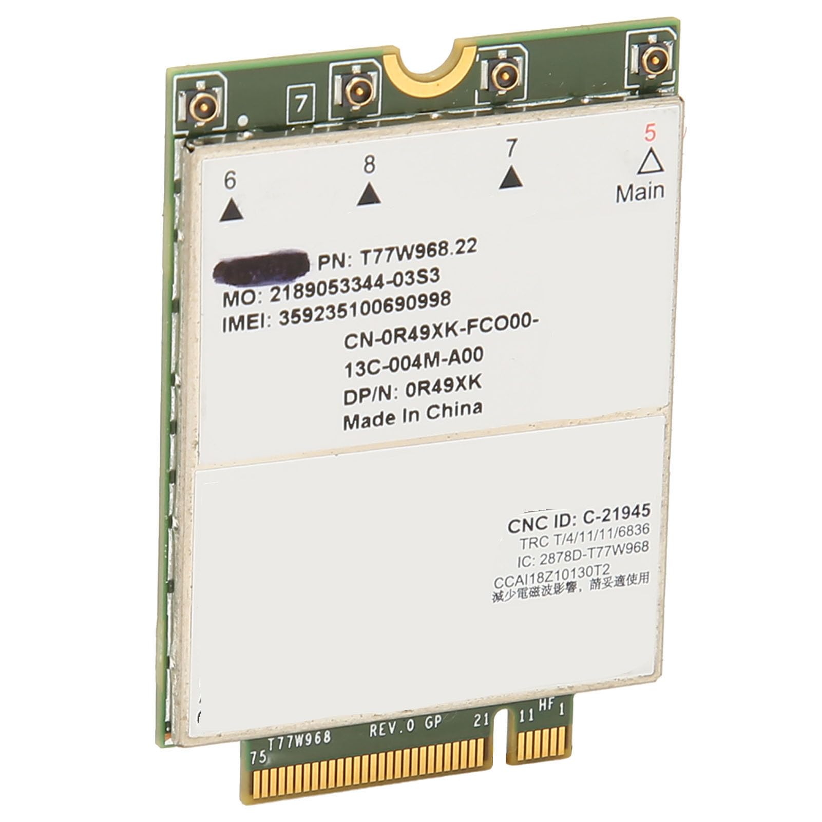 4G LTE Wireless Network Card for Dell Latitude - 1.0Gbps High-Speed M.2 Interface, Multi-Band Compatibility - Perfect for Business Travel & Remote Work Connectivity