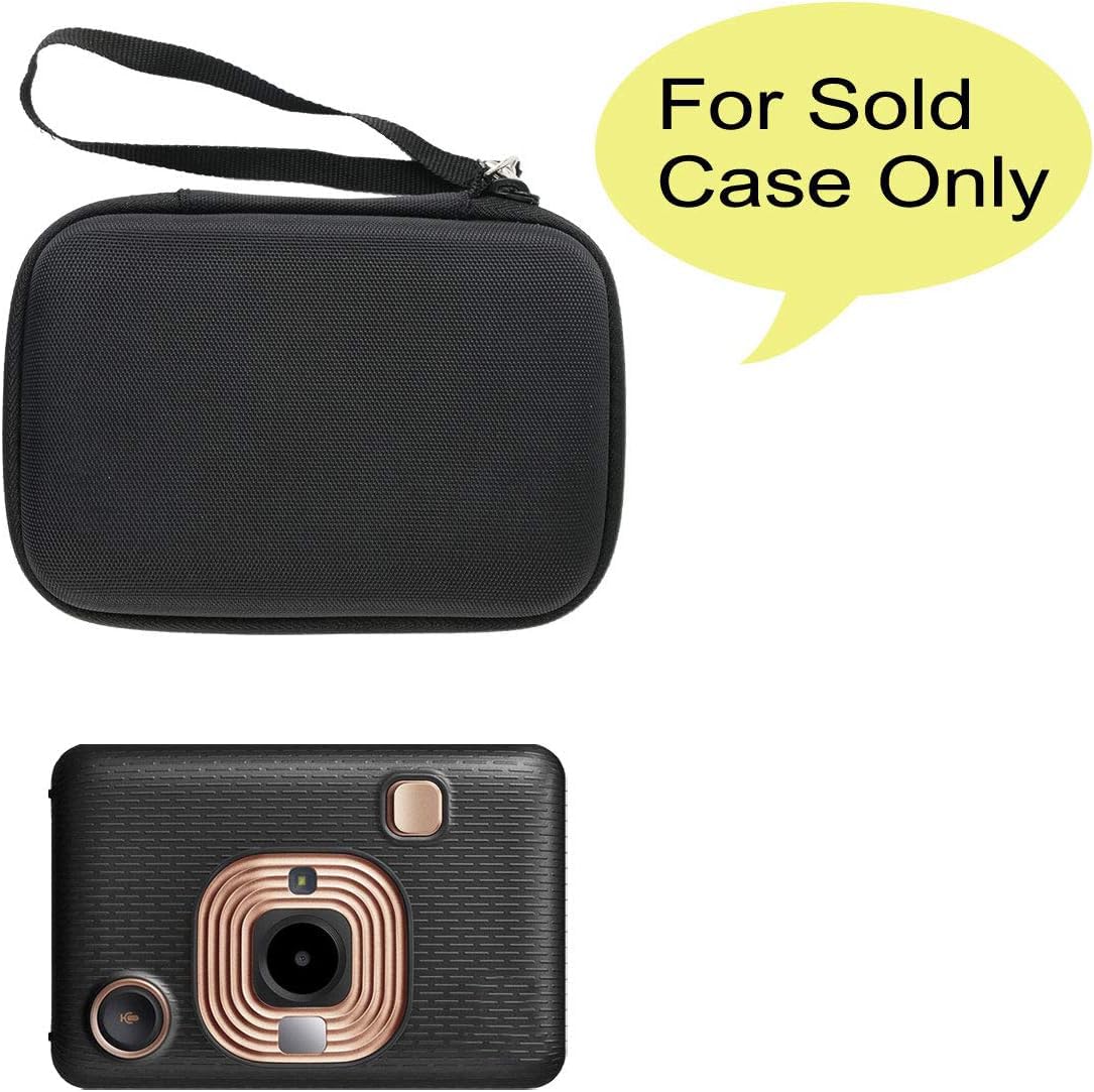 Instax Mini LiPlay Hard Travel Case - Durable 2-in-1 Hybrid Storage for Instant Photo Printer & Camera | Perfect for Vacation, Parties & On-the-Go Protection