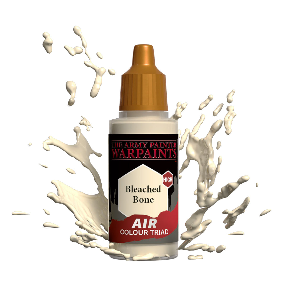 Warpaints Air: Bleached Bone - Premium Miniature Paint for Tabletop Gaming & Warhammer 40K Models - Perfect for Base Coating & Detailing