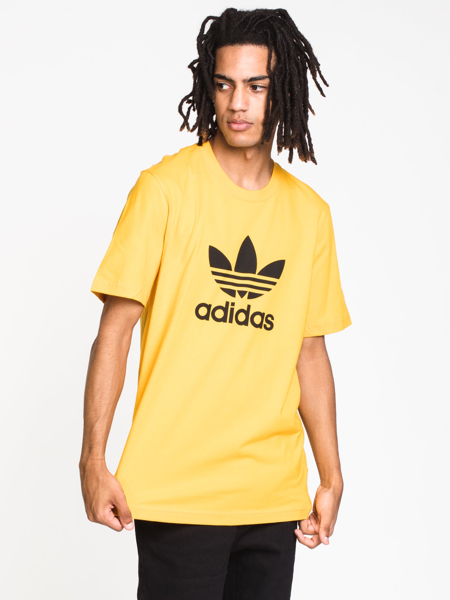 Adidas Trefoil Short Sleeve T-Shirt for Men & Women - Classic Cotton Casual Tee - Perfect for Gym, Workout, and Everyday Wear