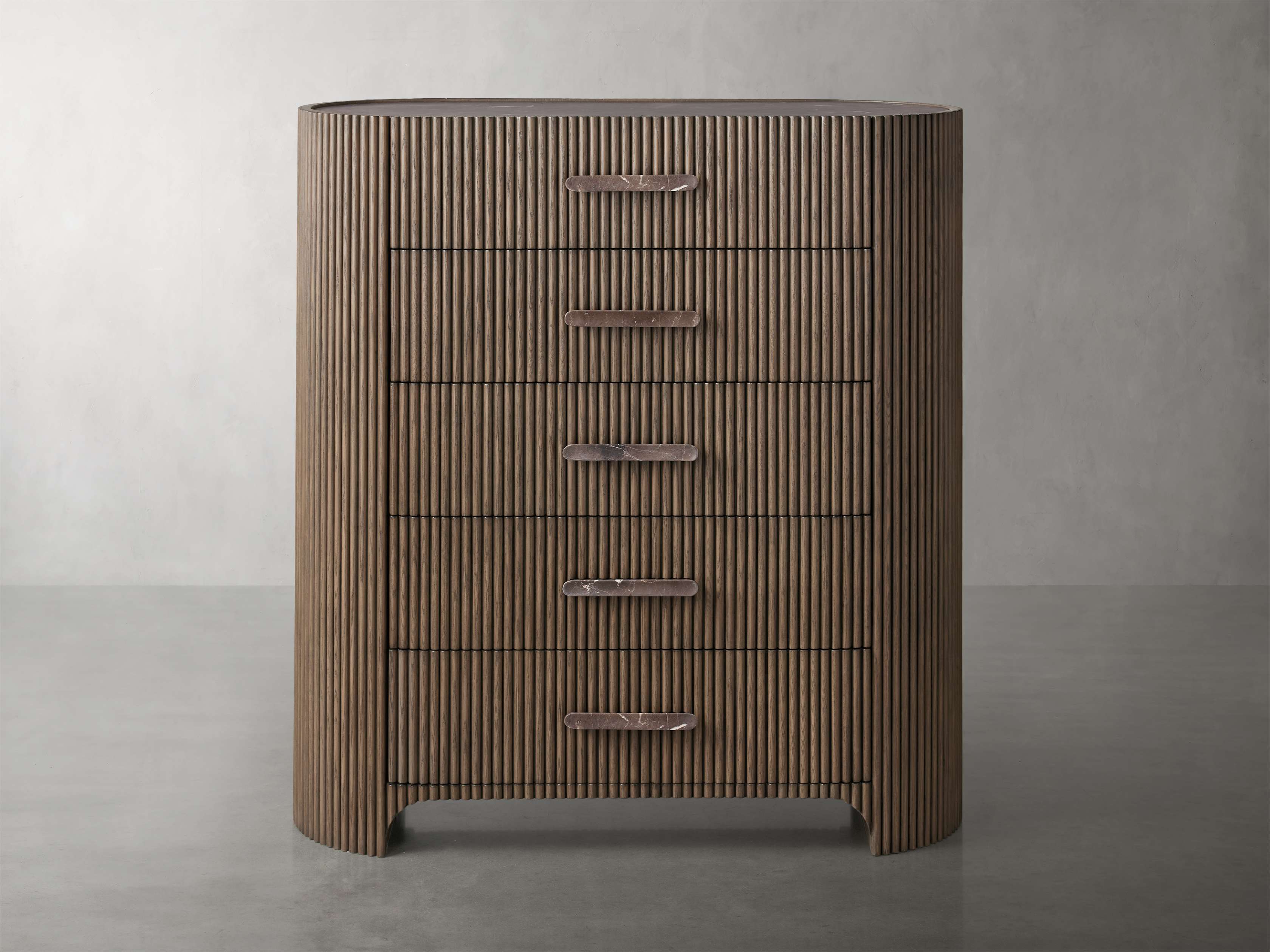 Astor 5-Drawer Dresser - Modern Wooden Chest of Drawers for Bedroom Storage & Organization | Perfect for Home, Office, or Dorm Room