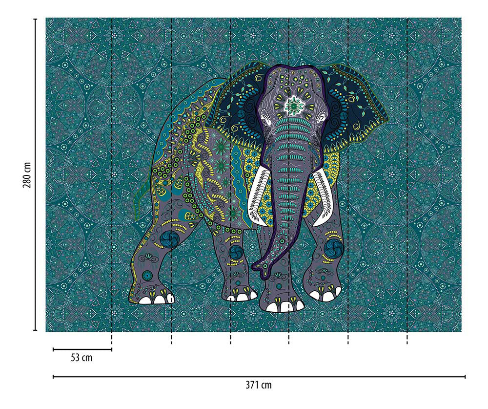 Stylish Elephant Wall Decor - Handcrafted Home Art for Living Room, Bedroom & Nursery - Perfect for Boho, Farmhouse & Modern Interiors