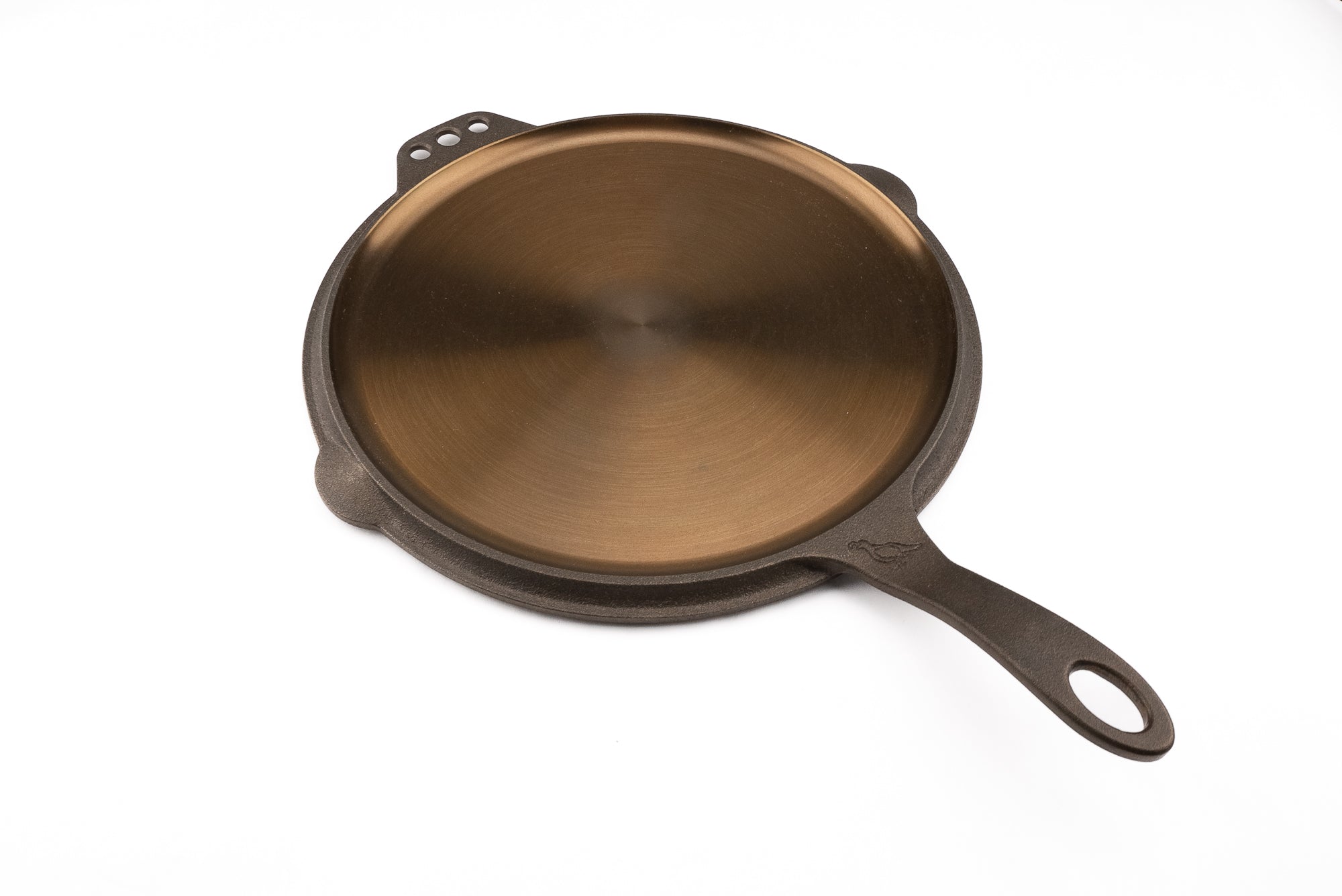 Smithey No. 12 Cast Iron Flat Top Griddle - Premium Pre-Seasoned Cookware for Steak, Pancakes & Outdoor Cooking | Perfect for Camping, BBQ & Backyard Grilling