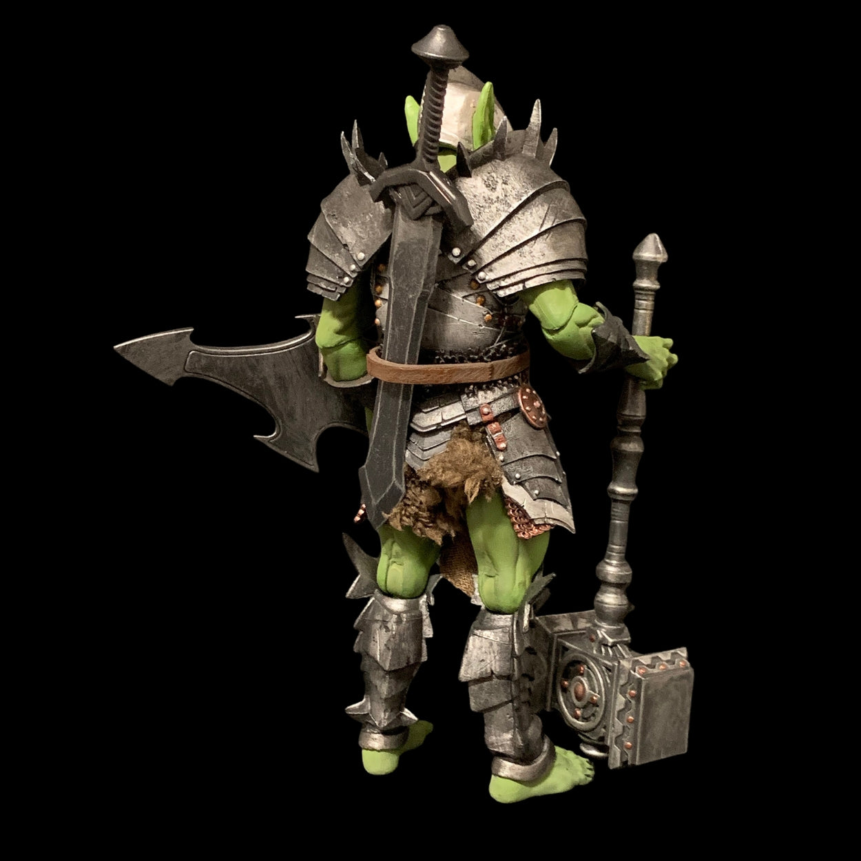 Mythic Legions: Legion of Arethyr Vorthogg Action Figure - Collectible Fantasy Warrior for Display & Battles - Perfect for Collectors & Role-Playing Games