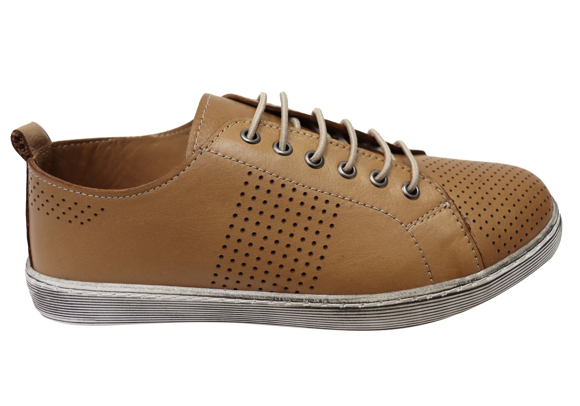 Orizonte Fay Women's European Comfortable Leather Casual Shoes - Stylish & Breathable for Walking, Travel & Everyday Wear