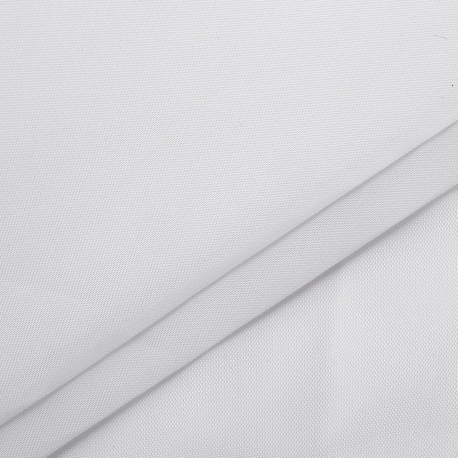 Neewer 20x5FT / 6x1.5M White Polyester Seamless Diffusion Fabric for Photography Backdrop & Studio Lighting Softening
